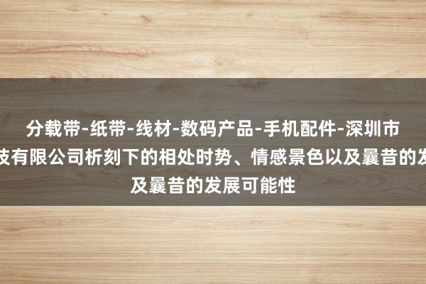 分载带-纸带-线材-数码产品-手机配件-深圳市维一拉科技有限公司析刻下的相处时势、情感景色以及曩昔的发展可能性